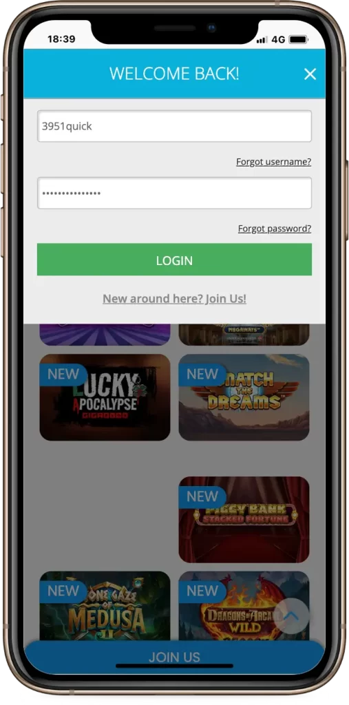 Mr Play Casino Login from Mobile