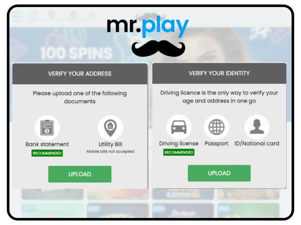 MrPlay Verification Documents
